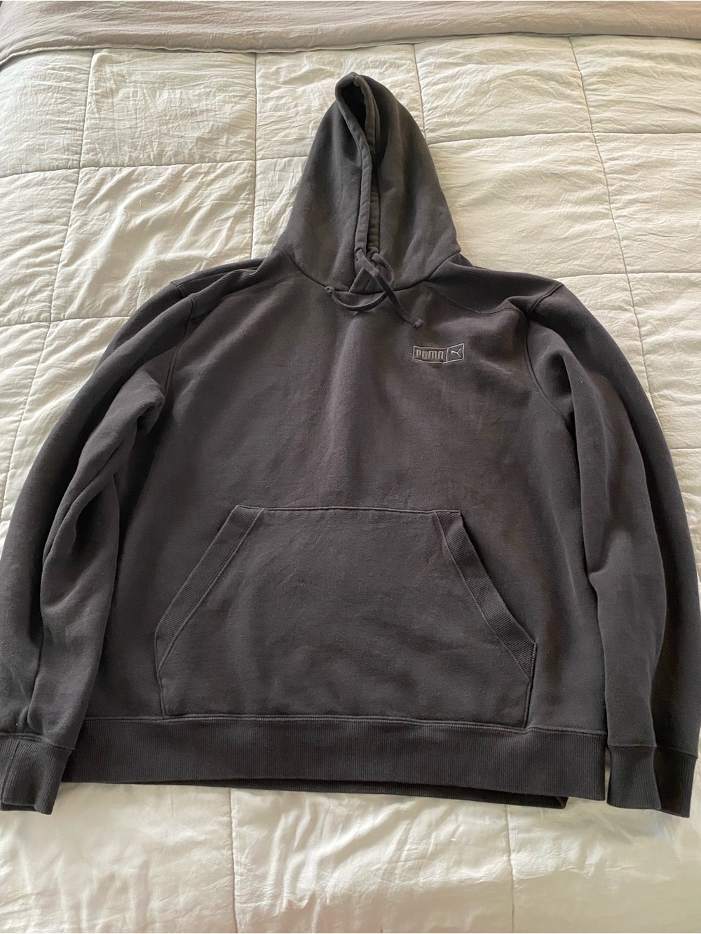 Puma Men's black Pullover Hoodie